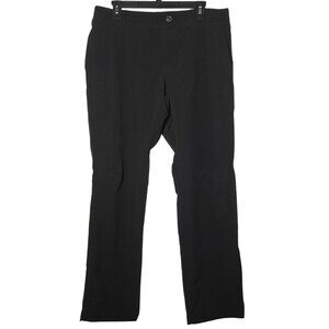 Hi-Tec Mens Black Pants Size‎ 32/30 Stretch Utility Golf Outdoor Active Neutral